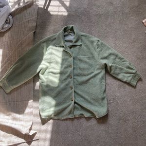 Sage green jacket